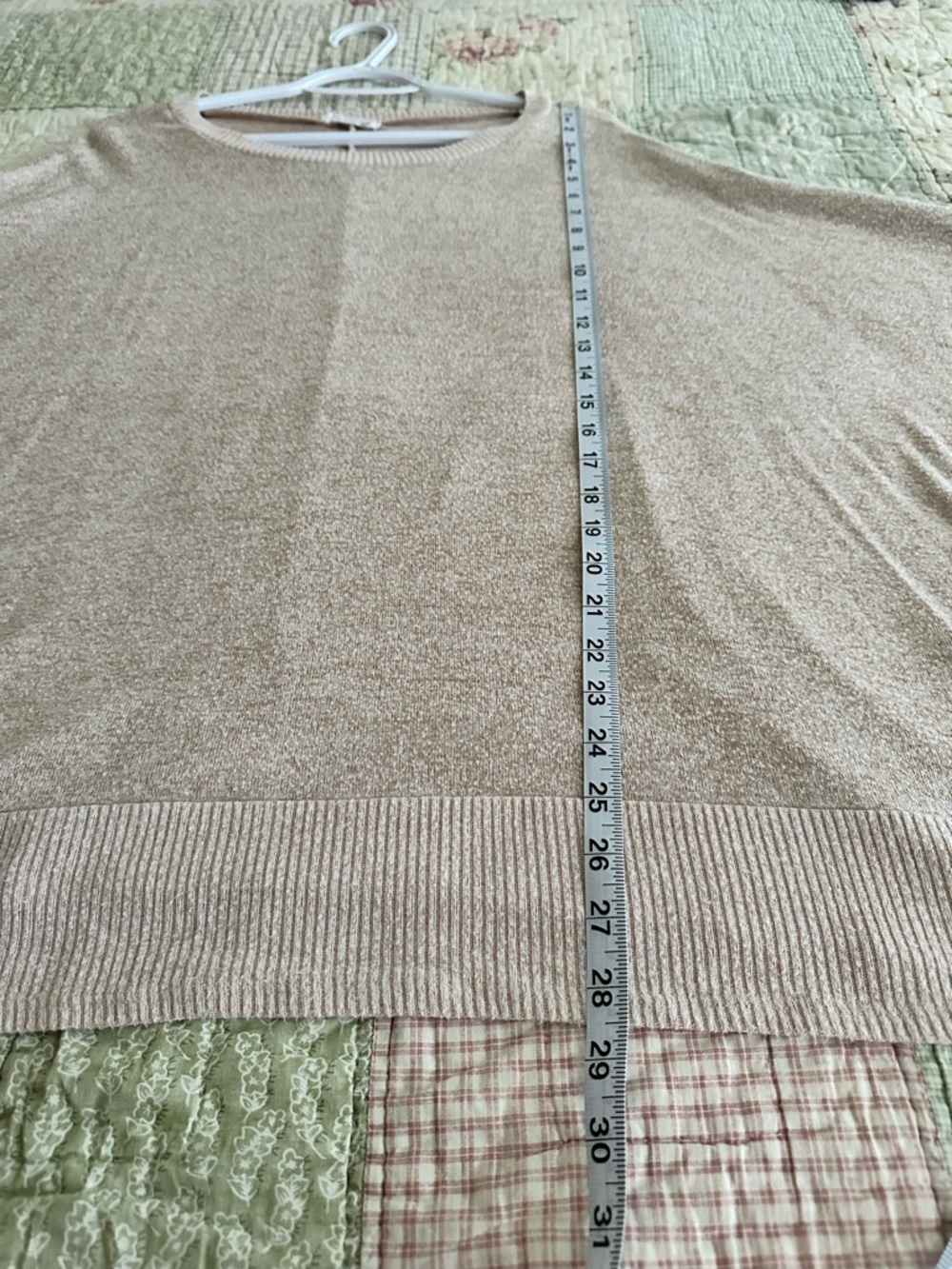 First Love Cream Boatneck Lightweight Sweater - Picture 7 of 7